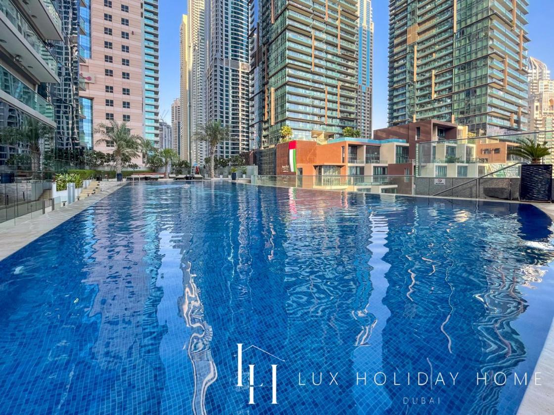 Lux - Lavish Suite With Full Palm Jumeirah View 1 Дубай Екстер'єр фото