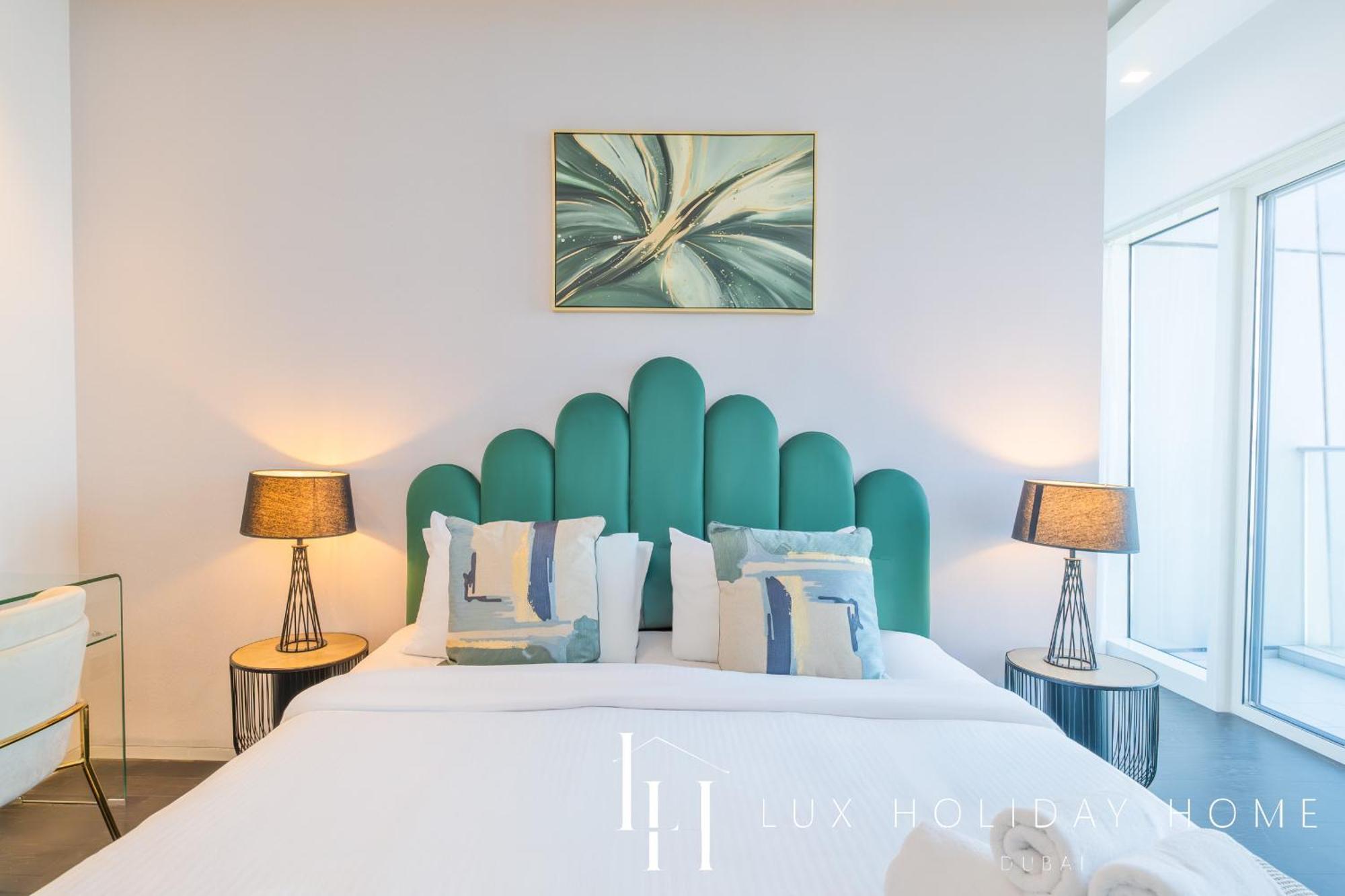Lux - Lavish Suite With Full Palm Jumeirah View 1 Дубай Екстер'єр фото
