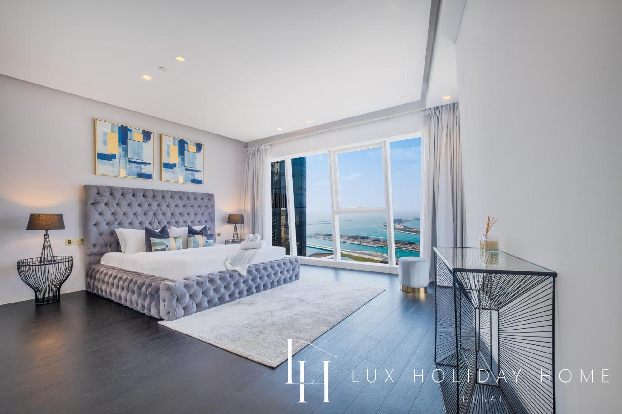 Lux - Lavish Suite With Full Palm Jumeirah View 1 Дубай Екстер'єр фото